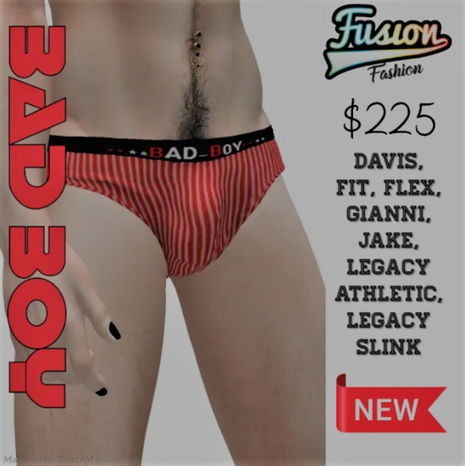 Second Life Marketplace [Fusion Fashion Delivery Hud] Underwear